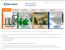 Tablet Screenshot of aet-group.ru